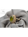 Rose soviétique russe 14k 585 or Alexandrite Ruby Emerald Sapphire Zircon ring vrc084