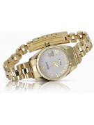 Gold men's watch Geneve ★ zlotychlopak.pl ★ Gold purity 585 333 Low Price!