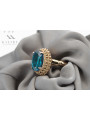 Rose soviétique russe 14k 585 or Alexandrite Ruby Emerald Sapphire Zircon ring vrc014