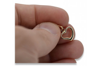 Pendentif en or ★ zlotychlopak.pl ★ Échantillon d'or 585 333 prix bas