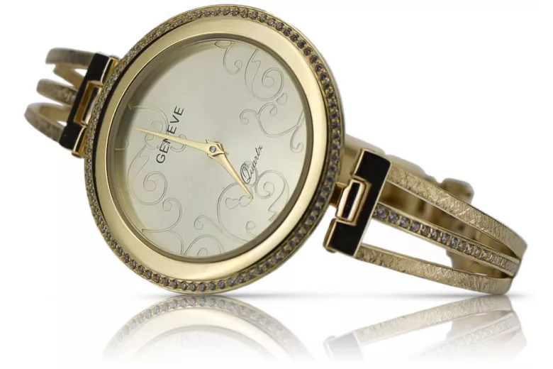 Gold ladies watch ★ zlotychlopak.pl ★ Gold purity 585 333 Low price!