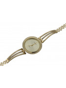 Reloj de damas de oro ★ zlotychlopak.pl ★ Pureza de oro 585 333 ¡Precio bajo!