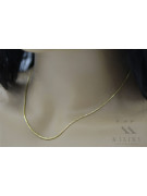 Italian yellow 14k 585 gold New Rope chain cc078y