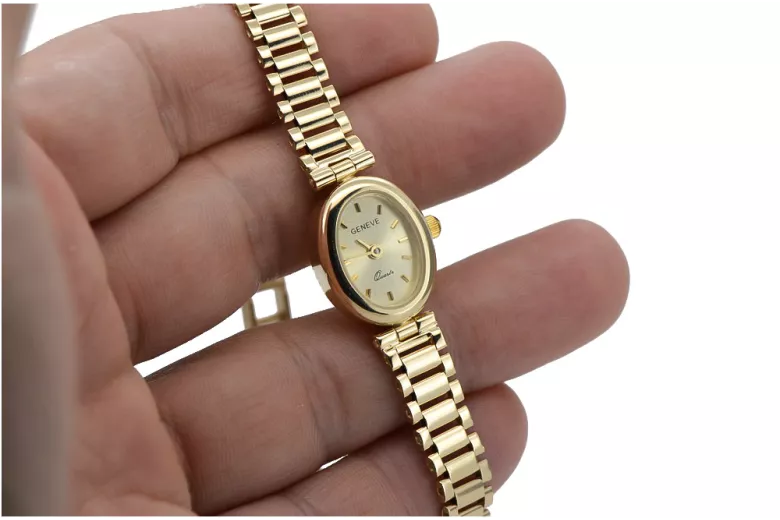 Montre femme en or ★ zlotychlopak.pl ★ Pureté de l&#39;or 585 333 Prix bas !