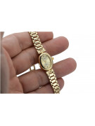 Reloj de damas de oro ★ zlotychlopak.pl ★ Pureza de oro 585 333 ¡Precio bajo!