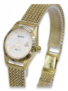 Gold men's watch Geneve ★ zlotychlopak.pl ★ Gold purity 585 333 Low Price!