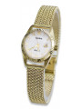 Goldene Herrenuhr Geneve ★ zlotychlopak.pl ★ Gold Reinheit 585 333 Niedriger Preis!