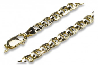 Italian yellow 14k gold solid Gucci chain cc016y