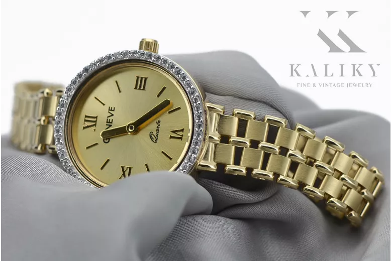 Montre ★ dame en or zlotychlopak.pl ★ Pureté d’or 585 333 Prix bas!