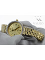 Italienische gelbe 14k goldene Damenuhr Geneve lw027y