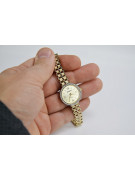 Reloj ★ de oro para damas zlotychlopak.pl Pureza de oro 585 333 ¡★ Precio bajo!