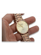 мъжки червено злато часовник 14K 585 Geneve mw004r&mbw009r