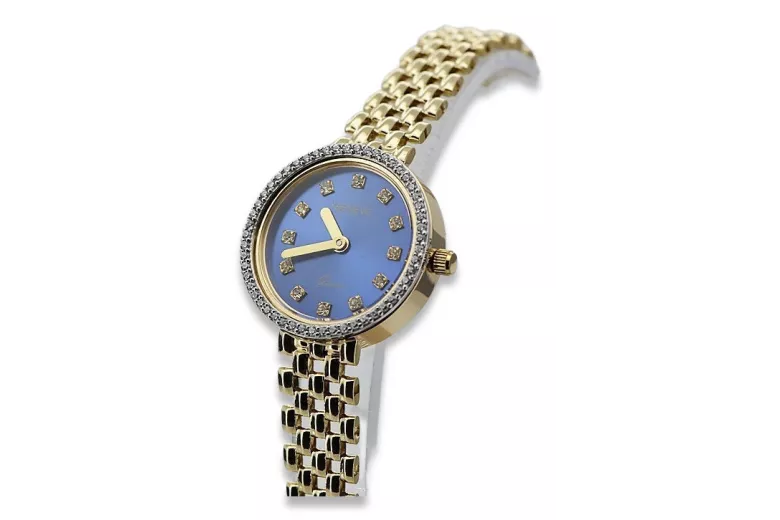 Gold ladies watch ★ zlotychlopak.pl ★ Gold purity 585 333 Low price!