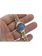 copie de la magnifique montre pour femme en or 14 carats Geneve Lw011ydb