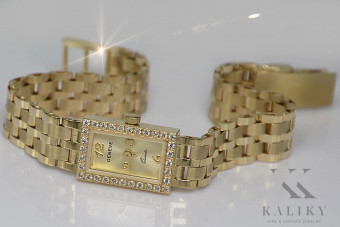 Reloj ★ de oro para damas zlotychlopak.pl Pureza de oro 585 333 ¡★ Precio bajo!