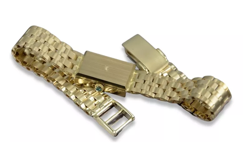 Gold ladies watch ★ zlotychlopak.pl ★ Gold purity 585 333 Low price!