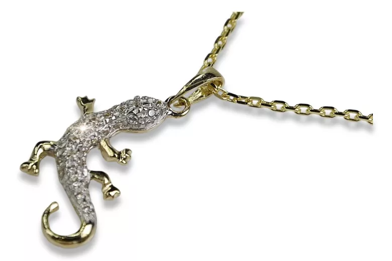 Pendentif ★ en or zlotychlopak.pl ★ Echantillon d’or 585 333 prix bas