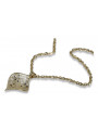 Gold pendant pendant ★ zlotychlopak.pl ★ Gold hallmark 585 333 low price