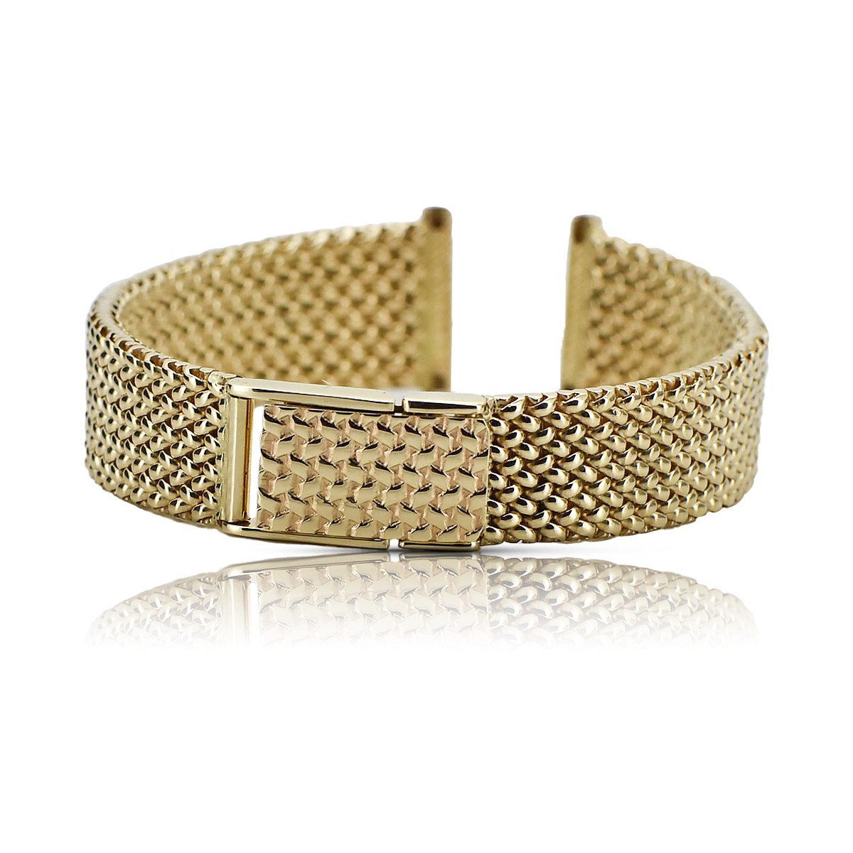 Bracelet ★ de montre en or rose jaune russiangold.com ★ or 585 333 Prix bas