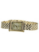 Gold men's watch Geneve ★ zlotychlopak.pl ★ Gold purity 585 333 Low Price!