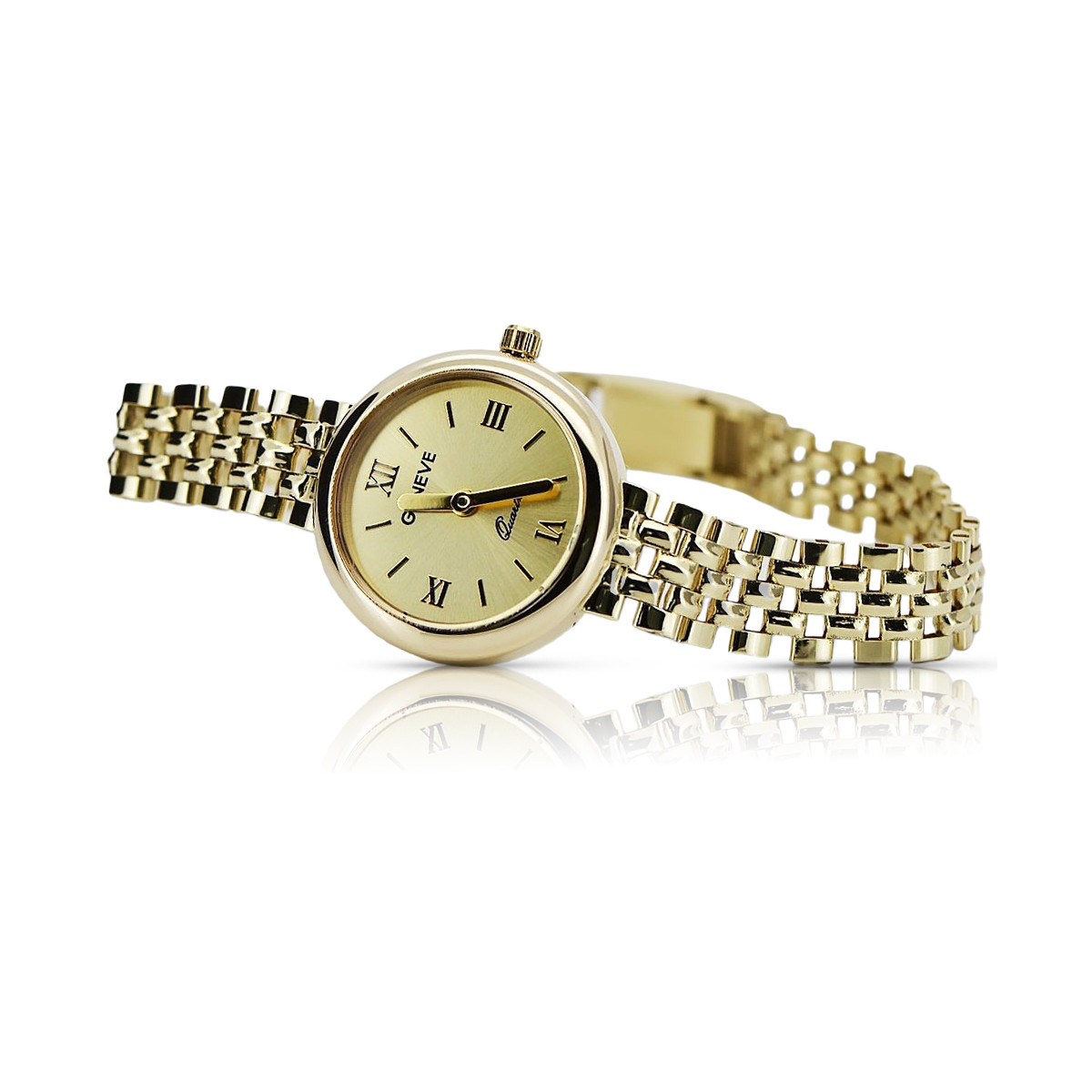 copia de Gorgeous Geneve 14k Gold Ladies Watch Lw011ydb