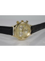 Gold men's watch Geneve ★ zlotychlopak.pl ★ Gold purity 585 333 Low Price!