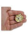 Gold men's watch Geneve ★ zlotychlopak.pl ★ Gold purity 585 333 Low Price!