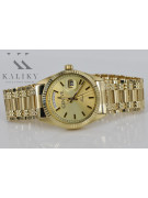 Goldene Herrenuhr Geneve ★ zlotychlopak.pl ★ Gold Reinheit 585 333 Niedriger Preis!