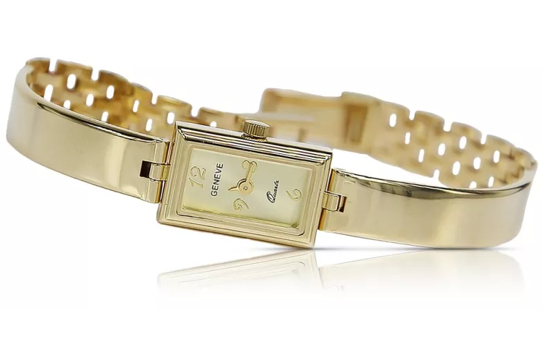 Gold ladies watch ★ zlotychlopak.pl ★ Gold purity 585 333 Low price!