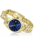 Gold men's watch Geneve ★ zlotychlopak.pl ★ Gold purity 585 333 Low Price!