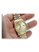 copie de Montre en or pour homme avec bracelet 14k Geneve mw013ydy&mbw016y