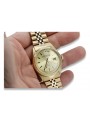 kopie der Herren-Golduhr mit Armband 14k Geneve mw013ydy&mbw016y