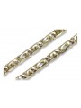 Italian yellow 14k gold diamond cut bracelet cb021y