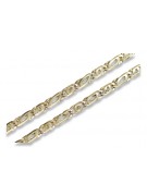 Italian yellow 14k gold diamond cut bracelet cb021y