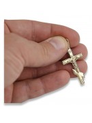 Gold Orthodoxe Kreuz ★ russiangold.com ★ Gold 585 333Niedriger Preis