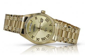 Jaune 14K 585 GOLD MEN'S WORD GENEVE MW013YDG & MBW006YO