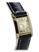 Gold men's watch Geneve ★ zlotychlopak.pl ★ Gold purity 585 333 Low Price!