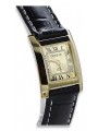 Gold men's watch Geneve ★ zlotychlopak.pl ★ Gold purity 585 333 Low Price!