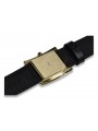 Reloj de oro para hombre Geneve ★ zlotychlopak.pl ★ Pureza de oro 585 333 Precio bajo!