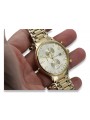 copie de montre en or 14k 585 avec bracelet Geneve mw005ydg&mbw006y