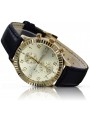 Reloj de oro para hombre Geneve ★ zlotychlopak.pl ★ Pureza de oro 585 333 Precio bajo!