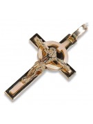 Cruz ★ Católica de Oro russiangold.com ★ Oro 585 333 Precio bajo