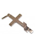 Croix orthodoxe en or ★ russiangold.com ★ Or 585 333 Petit prix