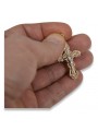 Gold Orthodox Cross ★ russiangold.com ★ Gold 585 333 Niedriger Preis