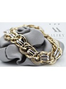 Bracelet italien jaune 585 or 14k cfb009yw