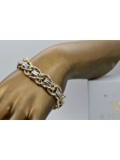 Armband aus italienischem Gelbgold 585 und 14 Karat cfb009yw