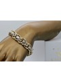 Italian yellow 585 14k gold bracelet cfb009yw