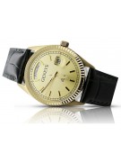 Reloj de oro para hombre Geneve ★ https://zlotychlopak.pl/es/ ★ Pureza del oro 585 333 ¡Precio bajo!