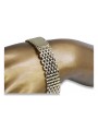 Italienisches gelbes Herrenarmband aus 14 Karat 585 Gold mbw005y