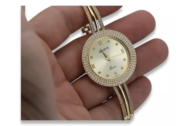 Montre ★ dame en or zlotychlopak.pl ★ Pureté d’or 585 333 Prix bas!